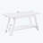 Solid Wood Bench with Shelf-394096348