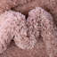 Tapis rose en polypropylène tissé à la machine à poils longs Fragos-338021490