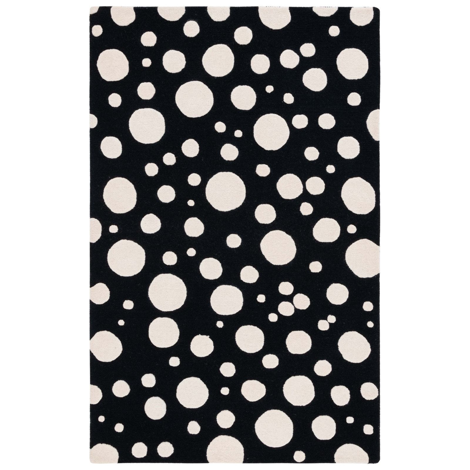 Kavika Handmade Rug, Rectangle 4' x 6'