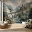 Papier peint paysage château enchanté-274184712-274184726
