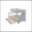 Base de lit plateforme confortable avec tête de lit capitonnée et support solide-230878095-230878084