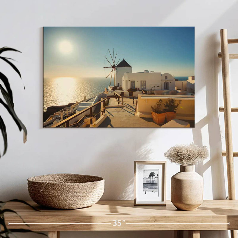 Gillard Coastal Santorini View, H 24 po x l 36 po