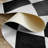 Adele Black Easy to Clean Vinyl Rug-122913375