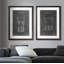 «Barware Blueprint I» par Antonyus Bunjamin (Abe) - ensemble de 2 reproductions d'art encadrées-921238705-921232699-921232696