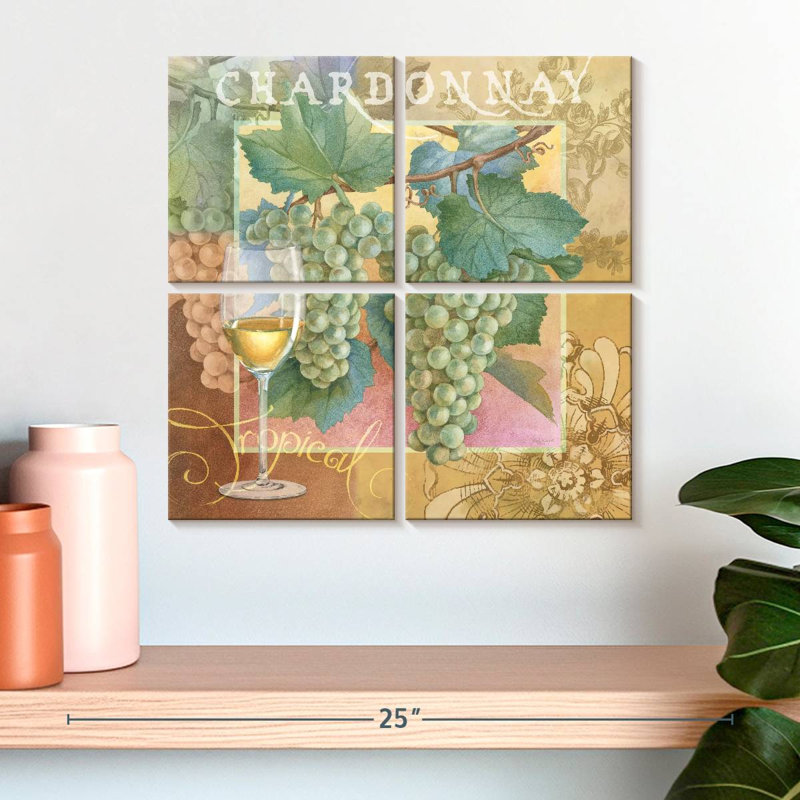 Yarlin Chardonnay Nostalgia, H 18 po x l 18 po