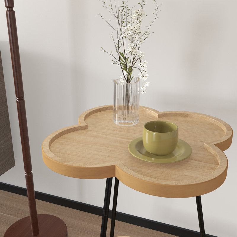 Table d'appoint ronde ronde (y compris la table basse, sans les chaises)