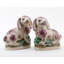 Small Staffordshire Bunny Hares Figurine-427752987-427752986