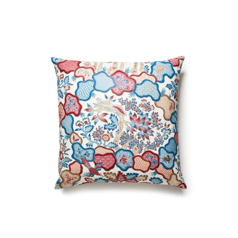ZIBA PILLOW, Peacock Rose