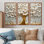 «White Basswood Blossoms Tree I», ensemble de reproductions d'art mural cerisier en fleurs