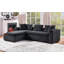 Canapé modulaire avec canapé de rangement en L 93,7 po-285663230