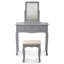 Gingras Dressing Table with Mirror-1843945378