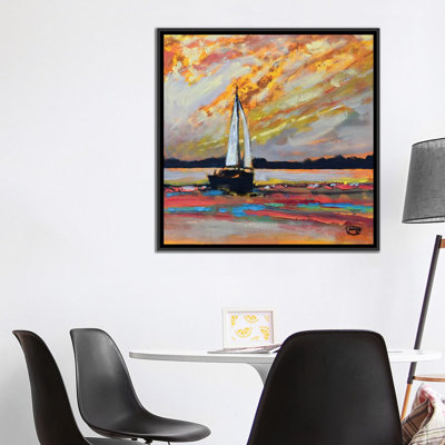 « heading home », impression sur toile