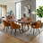 Carlana 19.5'' H Upholstered Beech Arm Chair