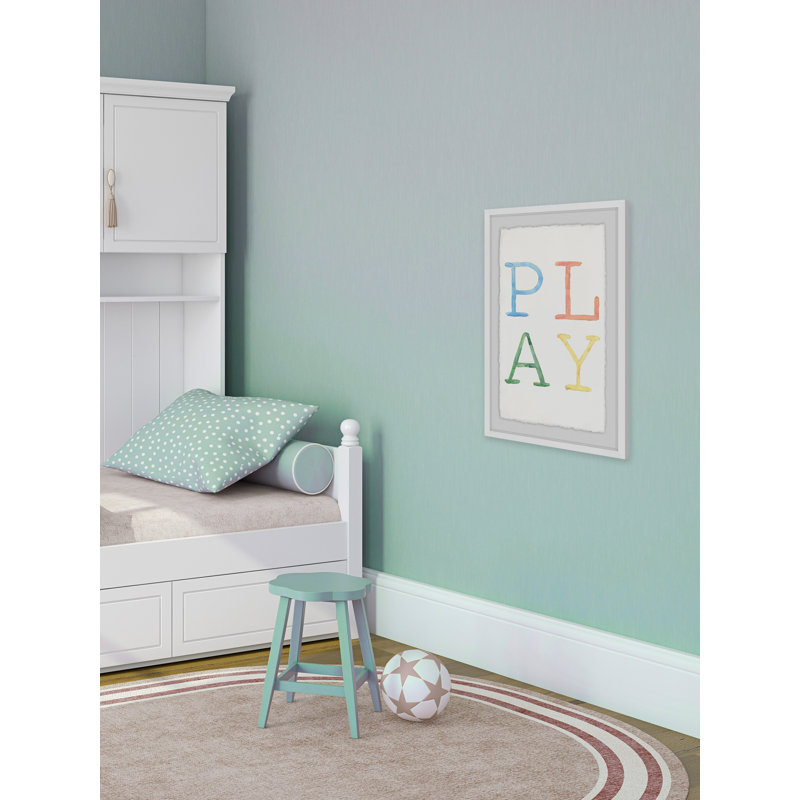 Colour Play - Single Picture Frame Print, 91cm H x 61cm W