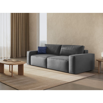 Biles 3 Seater Velvet Sofa Bed