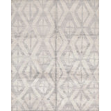 Neo Geometric Area Rug in Ivory/Light Gray