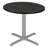 Regency Cain Small Round X-Base Breakroom Table Top, Legs-85752628-85752633-73431350