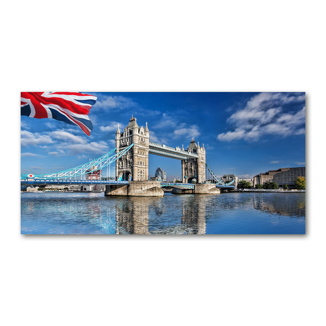 Tower Bridge London - Wrapped Canvas Print