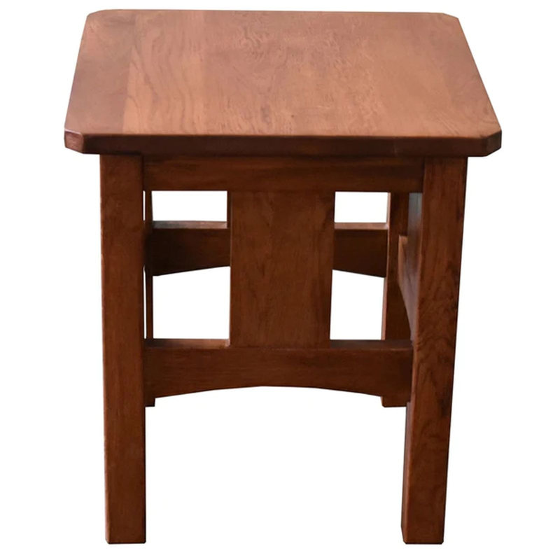 Table de bout en bois massif Hardester, Cerise Michael's