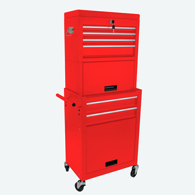 Rangement de 20,87 po sur le chantier, Rouge