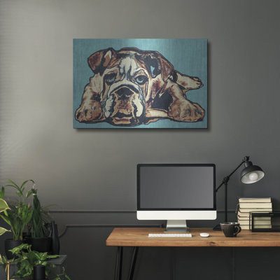 " Cute Bulldog " by Irena Orlov