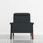 35” Wide Modern High Back Armchair-1583938207