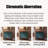 Blue Solid Wood Accent Cabinet-1315308271