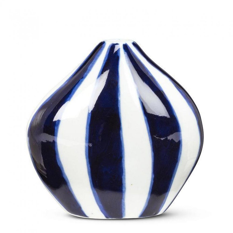 Helgrid Porcelain Table Vase, 4" H x 4" W x 1.50" D