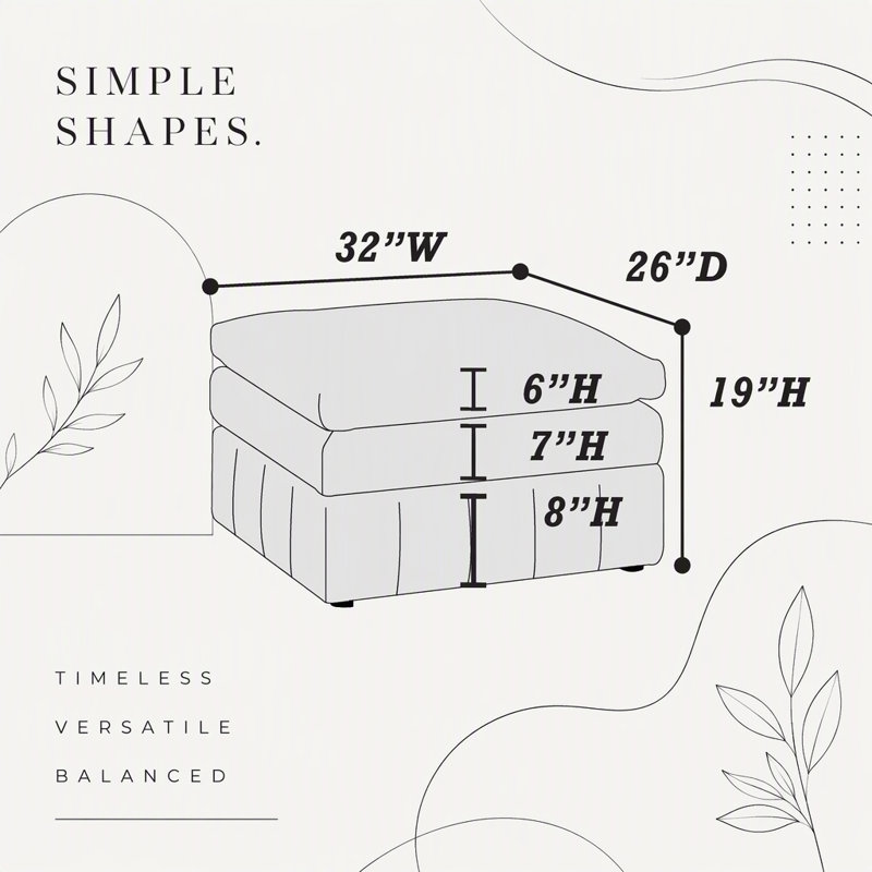 Ensemble modulaire 6 pièces Contemporary