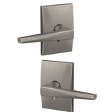 Custom Eller Hall-Closet and Bed-Bath Lever with Century Trim