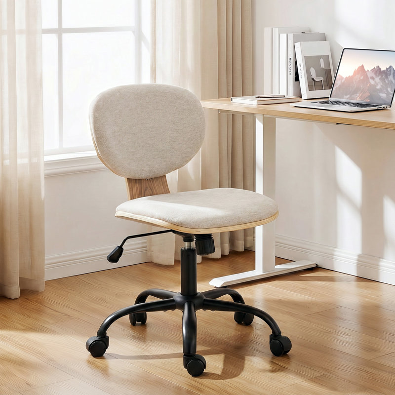 HOMCOM Office Chair, Light Grey