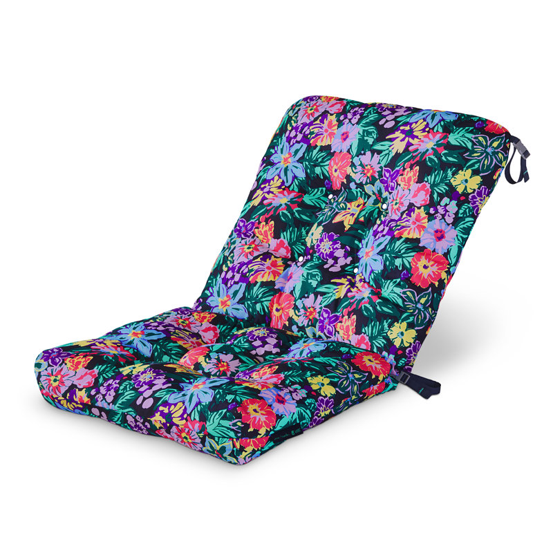 Vera Bradley Outdoor Seat/Back Cushion, Happy Blooms