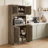 Arrastia 64.7" H 4-Door Kitchen Pantry Cabinet with Microwave Shelf
