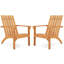 Chaise Adirondack en bois massif Parkerville-18055055