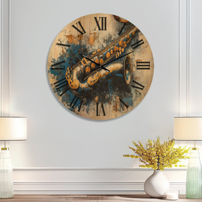 Solid Wood Wall Clock