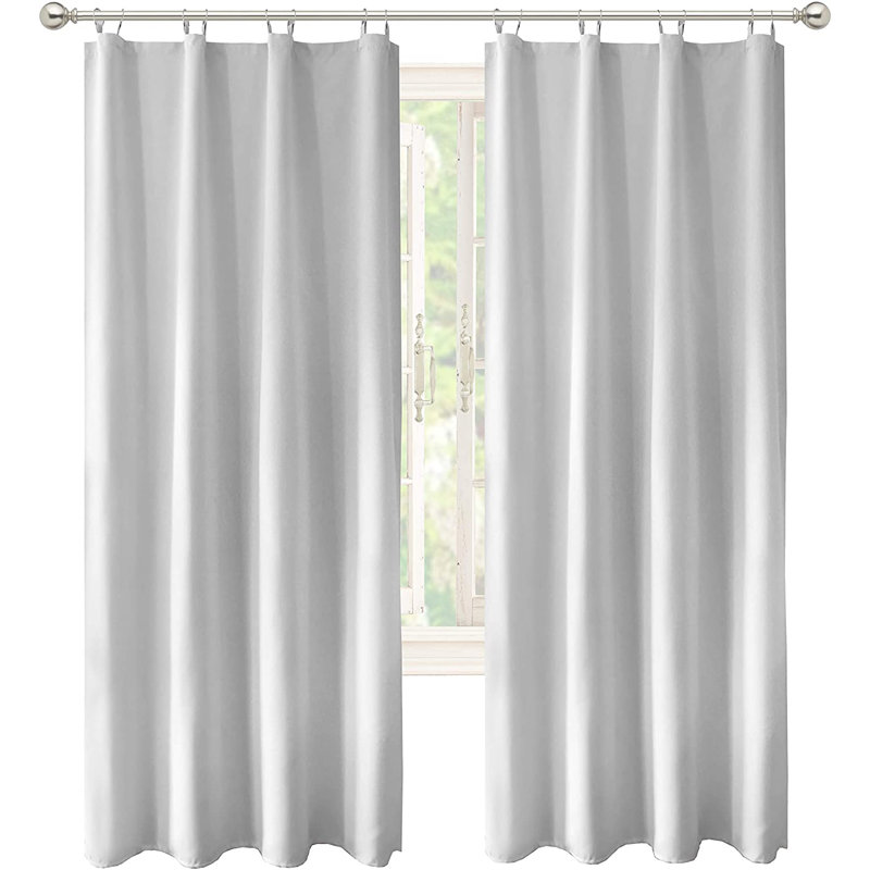 Thermal Insulated 100 Percent Darkening Blackout Curtain Liner, 40" W x 92" L