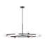 Sean Lavin Altair 9 Light Dining Room Chandelier With Milk Shade-117770903