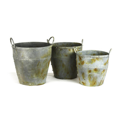 Metal Bucket Set