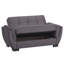  Canapé-lit à 2 places 3 en 1 avec rangement et coussin en tissu Oliveras-86783956