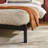 Blomquist Solid Wood Platform Bed with Rattan Inset Headboard-91949587-91924902