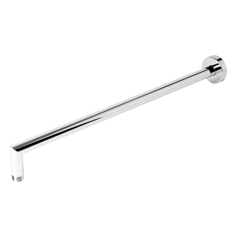 Bras de douche, Chrome poli