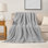 The Sheet Lab Solid Plush Throw Blankets