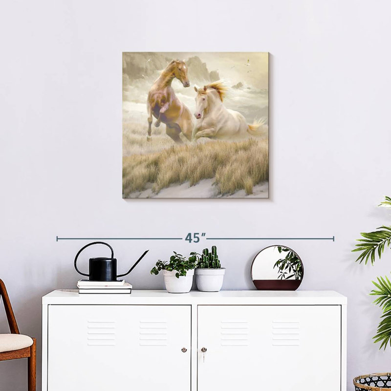 Crowle Equine Exuberance, 24" H x 24" W