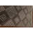 Geometric Hand-Knotted Rectangle 7'9'' x 9'10'' Wool Area Rug in Brown