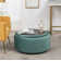Savinien Upholstered Round Storage Ottoman