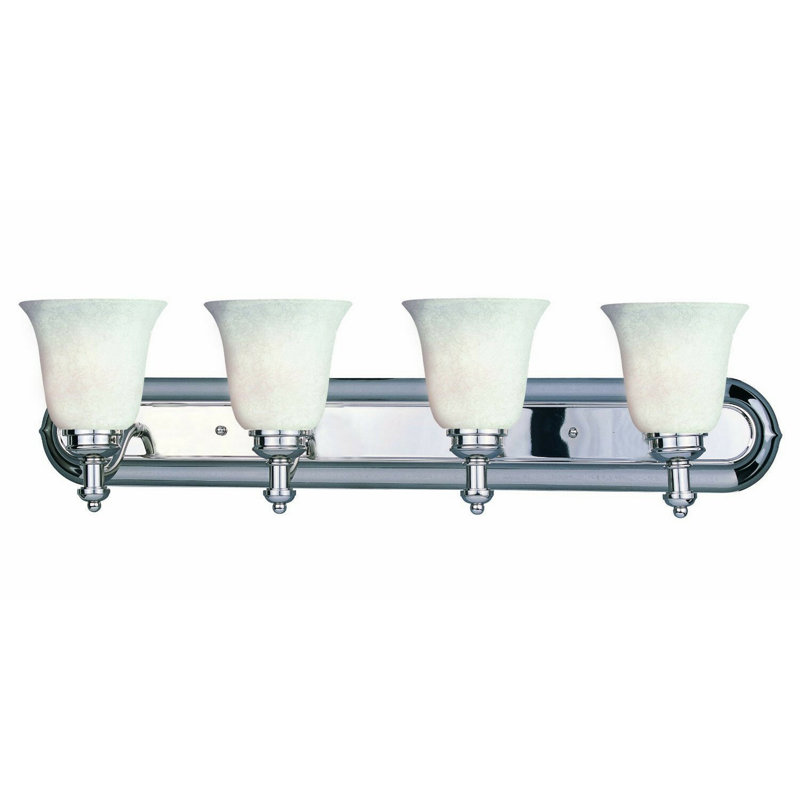 Hardee 4 - Light Dimmable Vanity Light, Chrome