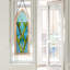 Vitrail de fenêtre 48 "H Art Deco