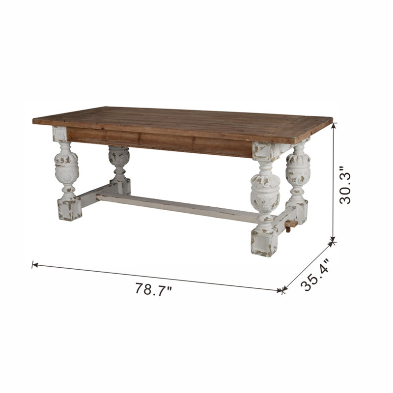 79X35x30"  Alcott Dining Table