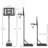 Versatile Portable Basketball Hoop for All Ages and Outdoor Use-111017970
