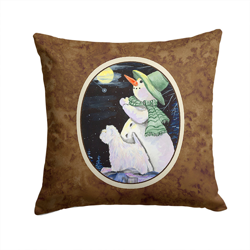 Coussin Snowman
